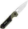Kizer Cutlery Mini Militaw Framelock Green KIV3634SA6