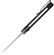 Kizer Cutlery Dogfish Button Lock Blk Mic KIV3640A1