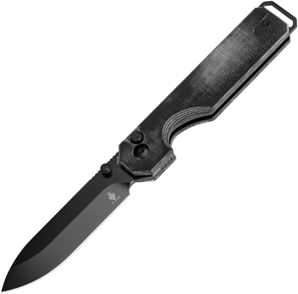 Kizer Cutlery KUH Button Lock Micarta KIV3649C1