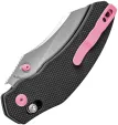 Kizer Cutlery Bulldog Clutch Lock Blk-Pnk KIV3672C1