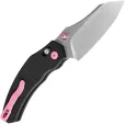 Kizer Cutlery Bulldog Clutch Lock Blk-Pnk KIV3672C1