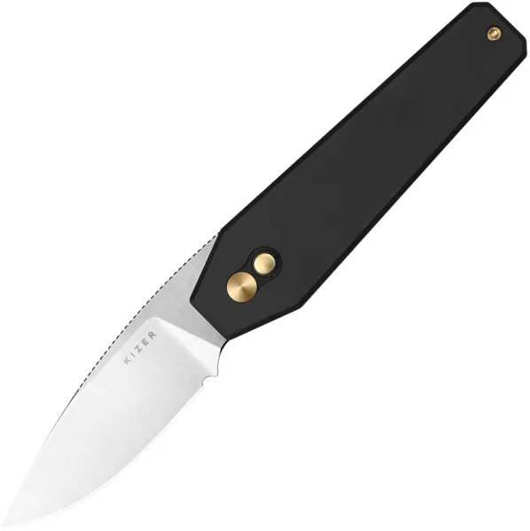 Kizer Cutlery Tomb Button Lock Black KIV3692A2