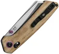 Kizer Cutlery Madrac Clutch Lock Nat Mic KIV3693A2