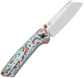 Kizer Cutlery Madrac Button Linerlock Vortex KIV3693BSA2 Kizer Cutlery Madrac Button Linerlock Vortex KIV3693BSA2