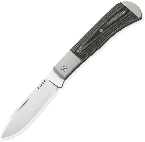 Kizer Cutlery Trestle D Slip Joint Blk Mic KIV3760A1