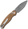 Kizer Cutlery Phoca CD Clutch Lock Wood KIV3781CDA3