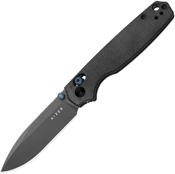 Kizer Cutlery Pokiman Clutch Lock Blk Mic KIV3789A1