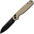 Kizer Cutlery Pokiman Clutch Lock Tan - KIV3789A6