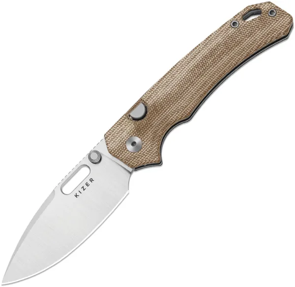Kizer Cutlery Outposter Button Linerlock Mic KIV3802BDA1