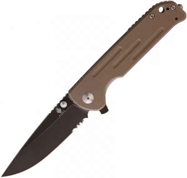 Kizer Cutlery Justice Linerlock Tan KIV4543N2