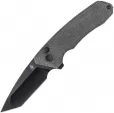 Kizer Cutlery Mad Tanto Button Lock Micarta - KIV4602C1