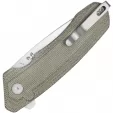 Kizer Cutlery Mad Tanto Button Lock Micarta KIV4602C2