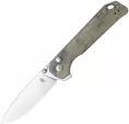 Kizer Cutlery Begleiter XL Button Lock Grn - KIV5458C2