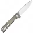 Kizer Cutlery Begleiter XL Button Lock Grn KIV5458C2