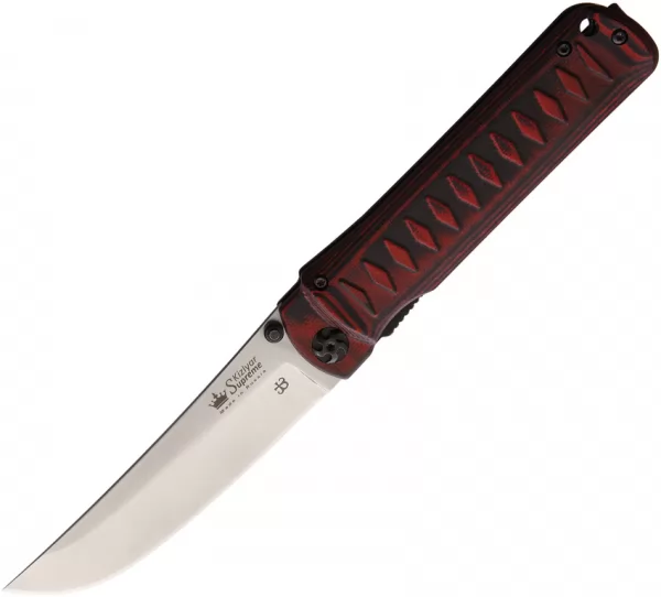 Kizlyar Whisper Linerlock Red-Black KK0118
