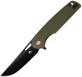 Klaken Knives Drift Linerlock G10 OD Green - KKNJ145GNBK