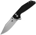 Klaken Knives Noir Button Lock Black - KKNJ284D2