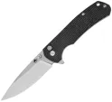 Klaken Knives StoneFang Button Lock Black - KKNJ285BK