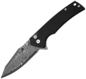 Klaken Knives Riven Button Lock Black - KKNJ313BK