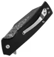 Klaken Knives Riven Button Lock Black KKNJ313BK Klaken Knives Riven Button Lock Black KKNJ313BK