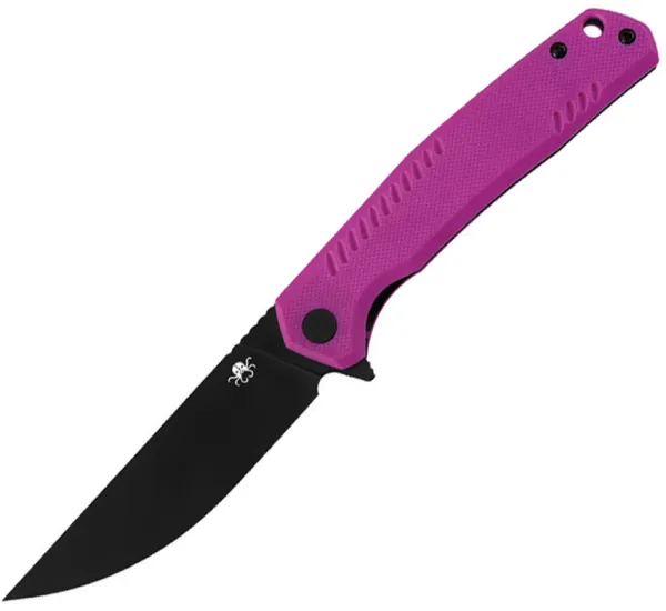 Klaken Knives Flint Linerlock Black-Pink KKNJ336BK Klaken Knives Flint Linerlock Black-Pink KKNJ336BK