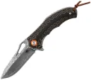 Klaken Knives Tideborn Linerlock Brown/Black - KKNJ345BR