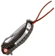 Klaken Knives Tideborn Linerlock Brown-Black KKNJ345BR Klaken Knives Tideborn Linerlock Brown-Black KKNJ345BR