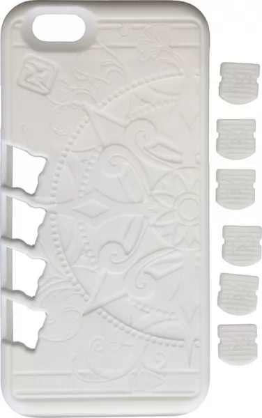 Klecker Knives Stowaway EDC iPhone Case White KKTS103WH