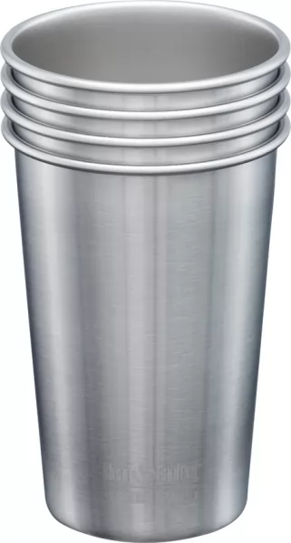 Klean Kanteen Steel Pint 16oz 4 Pack KLN1000428