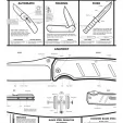 Knafs Co. White Knife Poster KNF00001