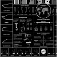 Knafs Co. Black Knife Poster KNF00011