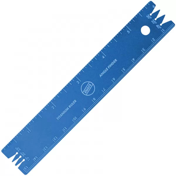Knafs Co. Ruler with Knife Angle Finder KNF00018