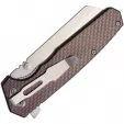 Komoran Linerlock Red Carbon Fiber KO021