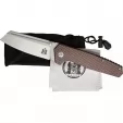 Komoran Linerlock Red Carbon Fiber KO021