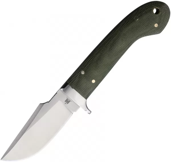 Komoran Fixed Blade Green Micarta KO026