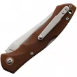 Komoran Lockback Brown Micarta KO039