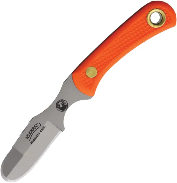 Knives Of Alaska Muskrat Suregrip Orange KOA00055FG