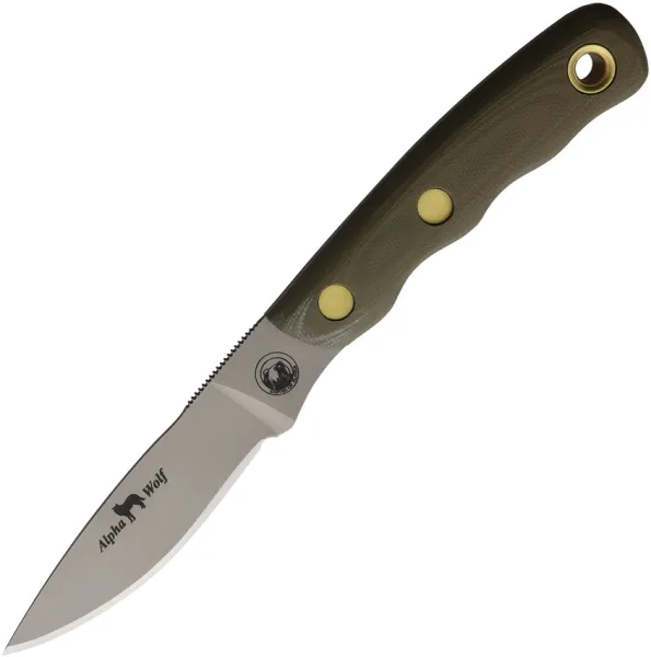 Knives Of Alaska Alpha Wolfe S30V G10 OD KOA00349FG