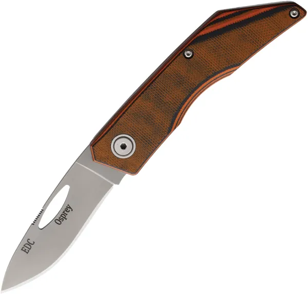 Knives Of Alaska Osprey Slip Joint Orange-Black KOA00415FG