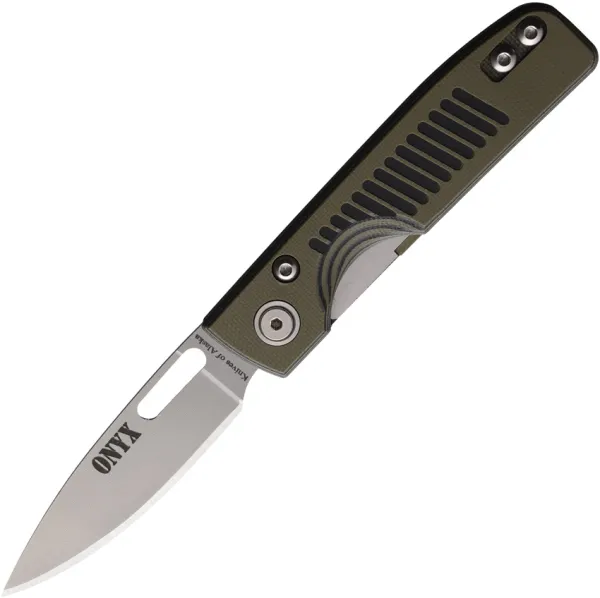 Knives Of Alaska Onyx Linerlock Black-OD KOA00795FG