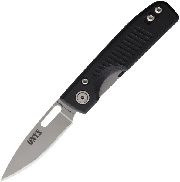 Knives Of Alaska Onyx Linerlock Black G10 KOA00796FG