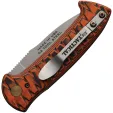 Knives Of Alaska Auto Strike Force Org-Blk Serr KOA00917FG