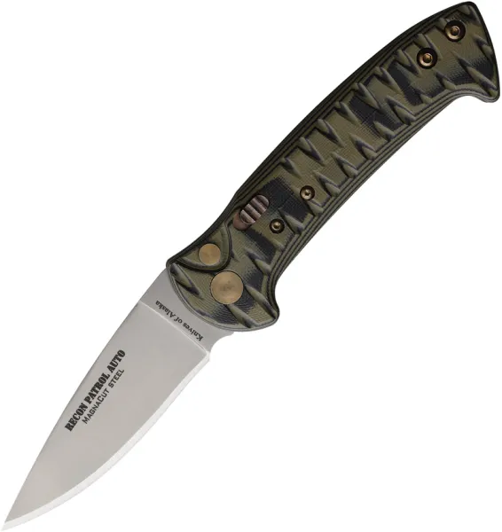 Knives Of Alaska Auto Recon Patrol Button Lock KOA00919FG
