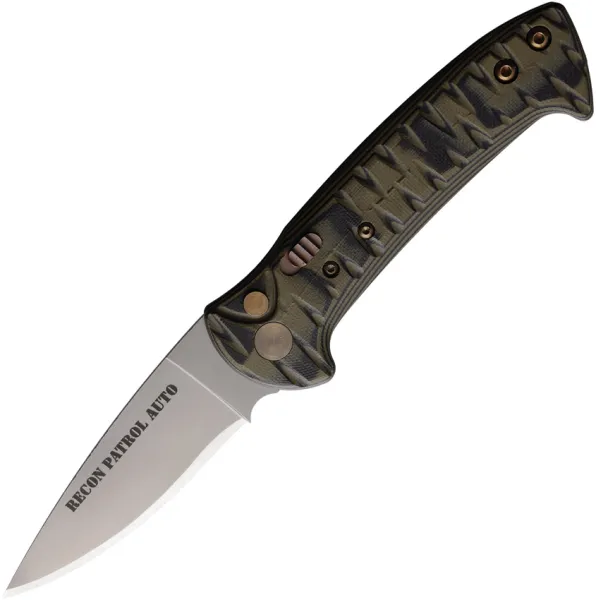 Knives Of Alaska Auto Recon Patrol Button Lock KOA00920FG
