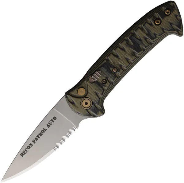 Knives Of Alaska Auto Recon Patrol Button Lock KOA00930FG