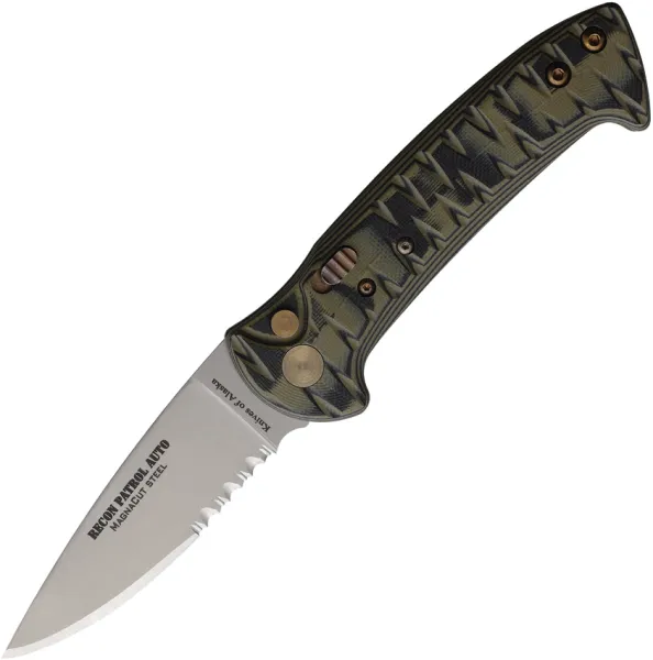 Knives Of Alaska Auto Recon Patrol Button Lock KOA00936FG