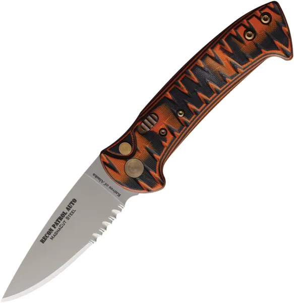 Knives Of Alaska Recon Patrol Magnacut Serr Ora KOA00938FG