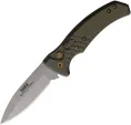 Knives Of Alaska Auto Eagle Button Lock Blk/OD - KOA00940FG