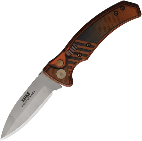 Knives Of Alaska Auto Eagle Button Lock Org KOA00942FG