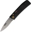 Knives Of Alaska Auto Onyx Button Lock Black - KOA00946FG